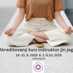Akreditovaný kurz „Inštruktor jin jogy“