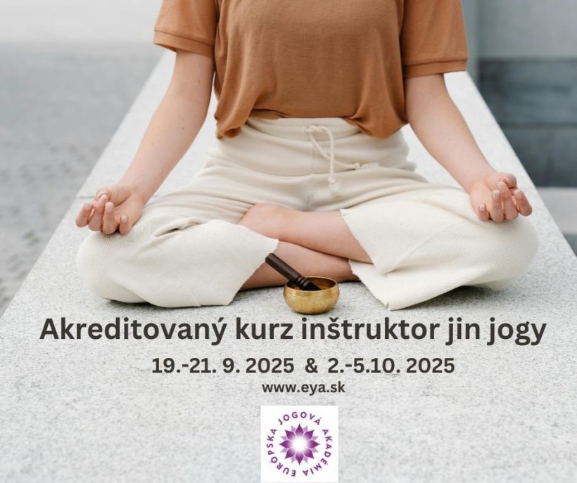 Akreditovaný kurz „Inštruktor jin jogy“